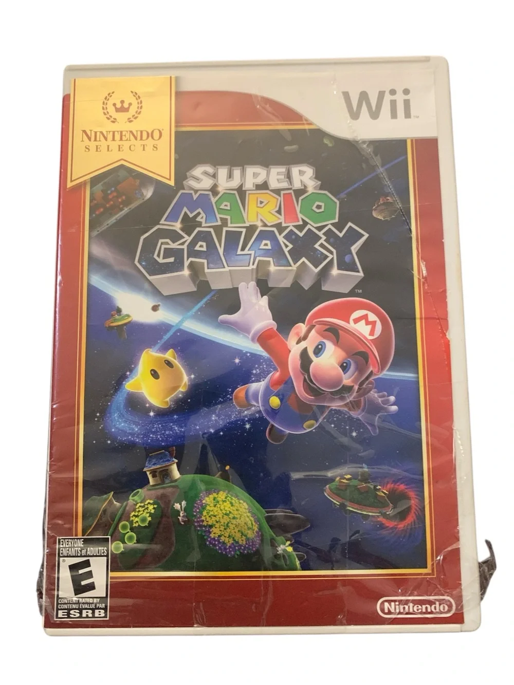 Nintendo Super Mario Galaxy Wii - Red & Blue Cover